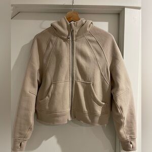 Scuba full-zip hoodie.